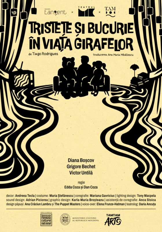 Tristețe și bucurie în viața girafelor