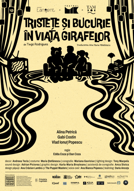 Tristețe și bucurie în viața girafelor